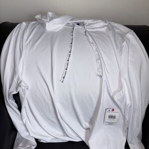 NWT Champion Classic lightweight White Hoodie